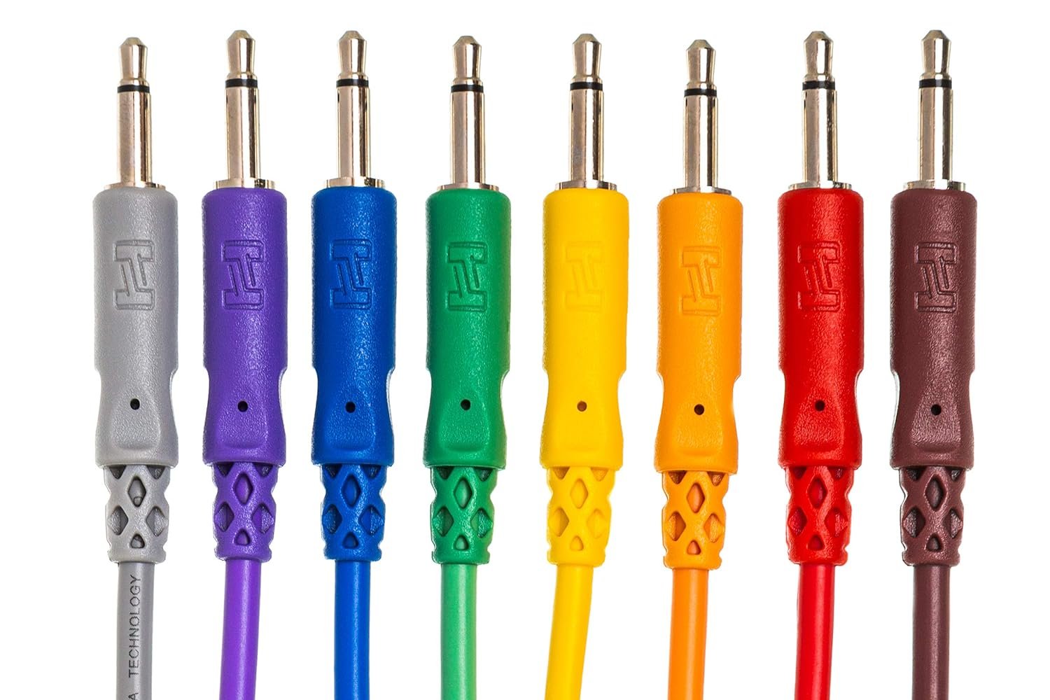 Hosa CMM-845 3.5 mm TS to 3.5 mm TS Unbalanced Patch Cables, 1.5 Feet