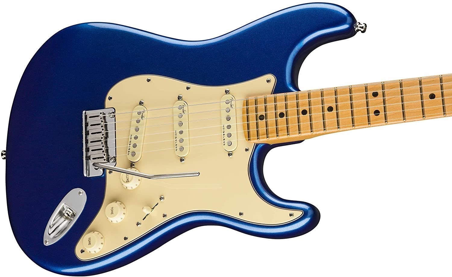 Fender American Ultra Stratocaster MN Cobra Blue w/Hardshell Case