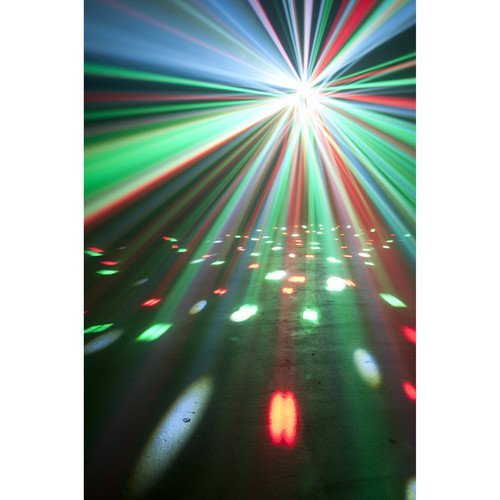 American DJ Stinger II - 3 FX-In-1 - Moonflower, Strobe, and Laser Effect with UV