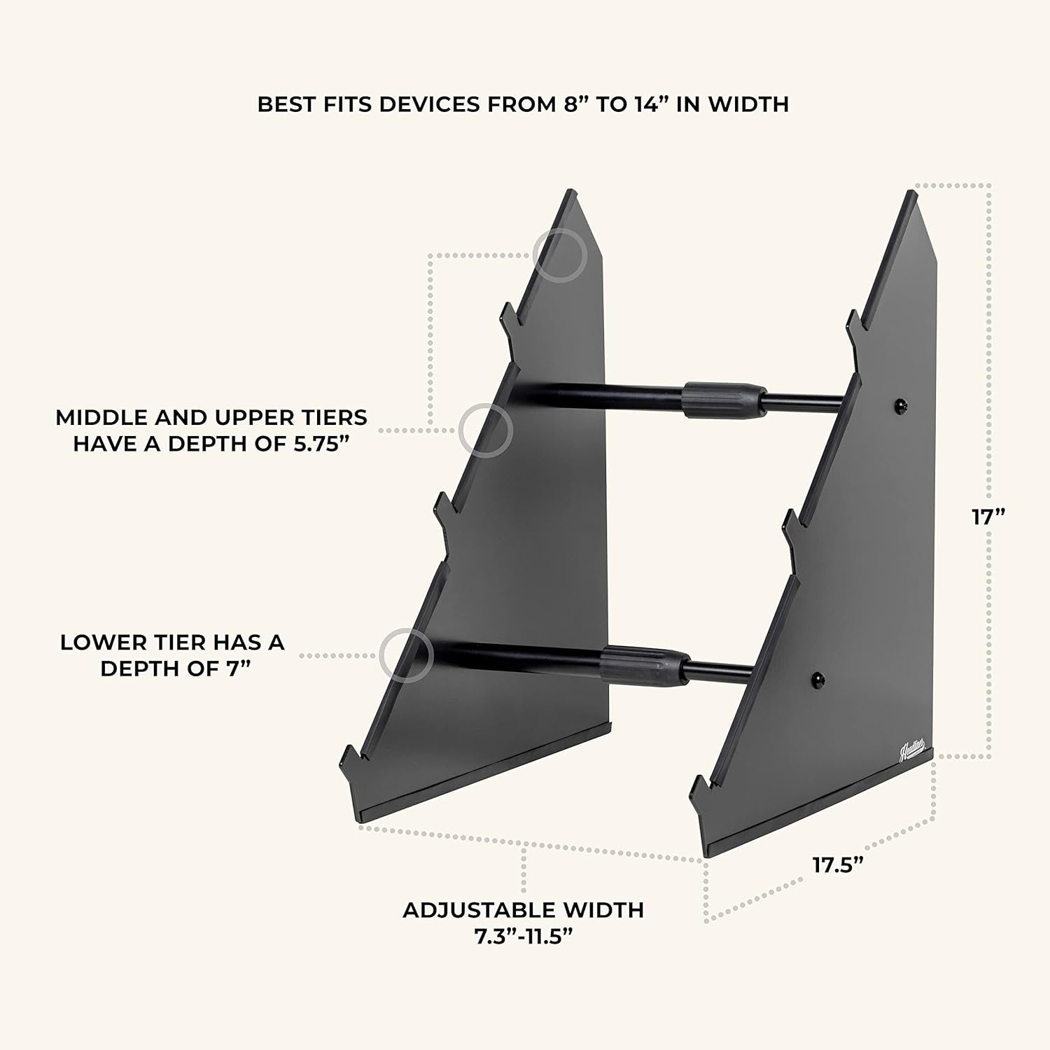 Headliner 3-Tier Desktop Synth Stand (HL22053)