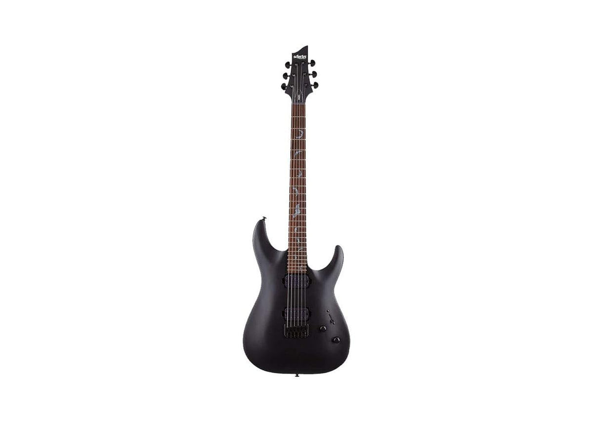 Schecter Damien-6 Electric Guitar - Satin Black