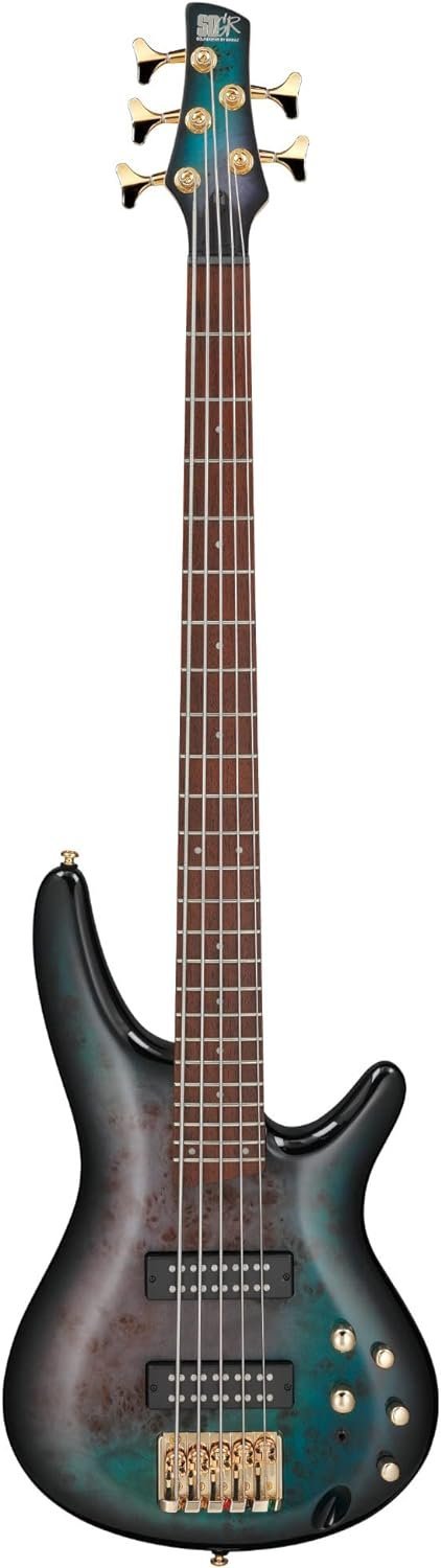 Ibanez SR405EPBDX Standard 5-String Bass Tropical Seafloor Burst