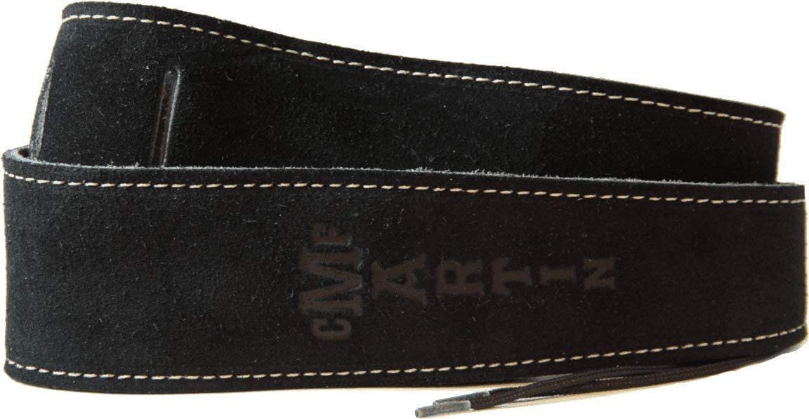 Martin 18A0016 2.5-inch Suede Guitar Strap - Black