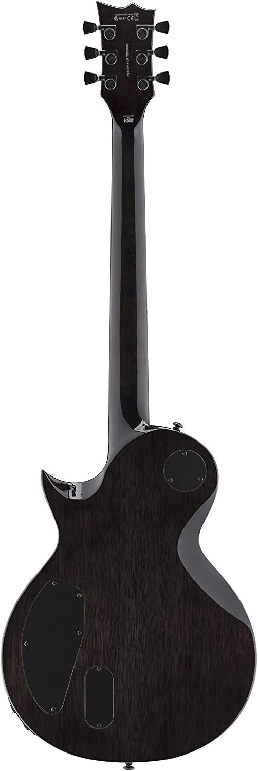 ESP LTD EC-1000 Piezo Electric Guitar, See Thru Black