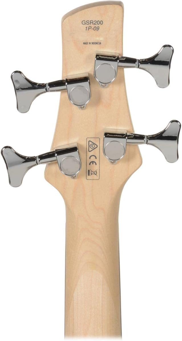 Ibanez 4 String Bass Guitar, Right, Soda Blue (GSR200SDL)