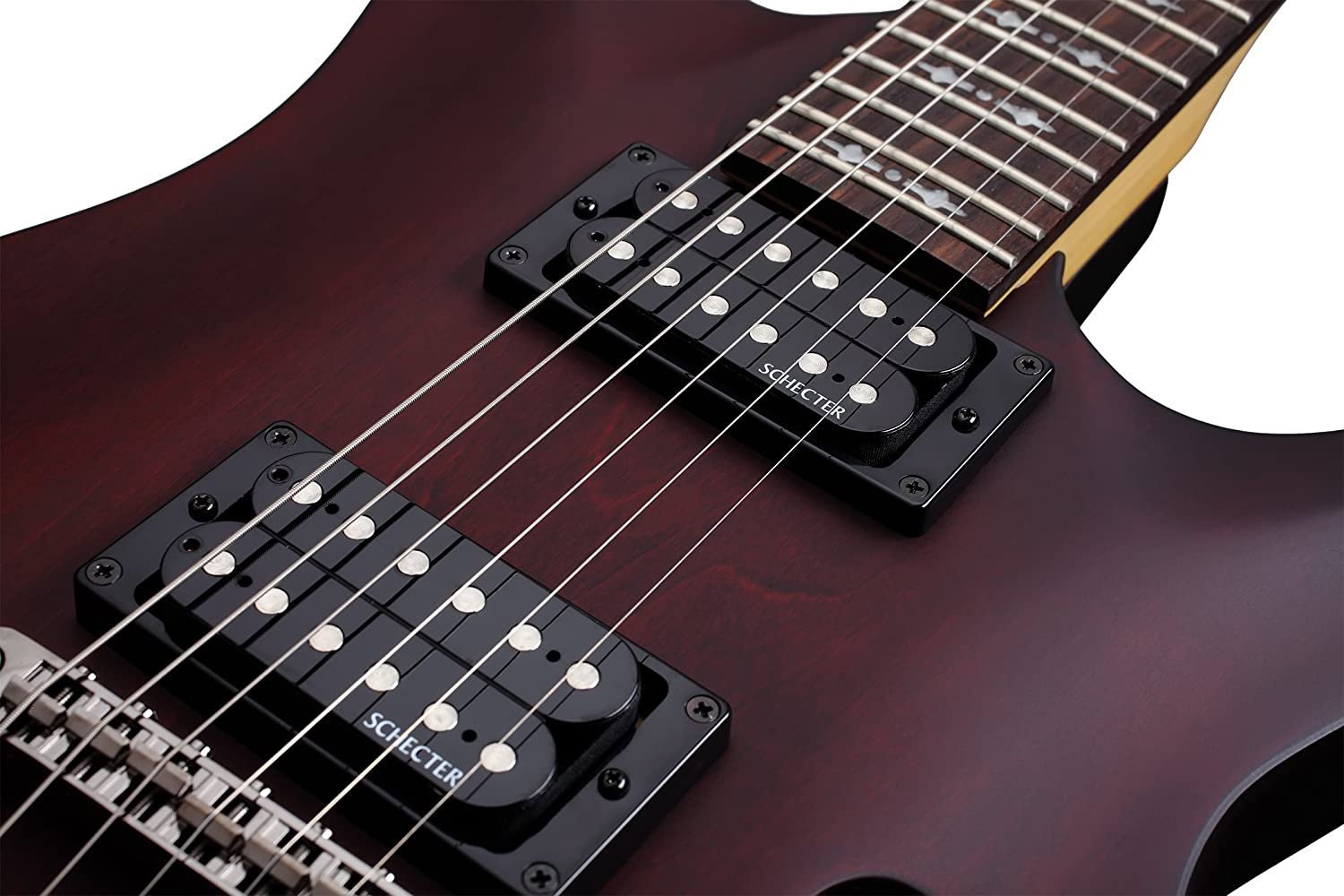 Schecter OMEN-6 6-String Electric Guitar, Black