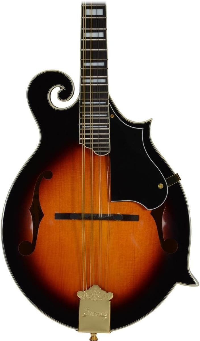Ibanez M522SBS F-Style Mandolin, Brown Sunburst High Gloss