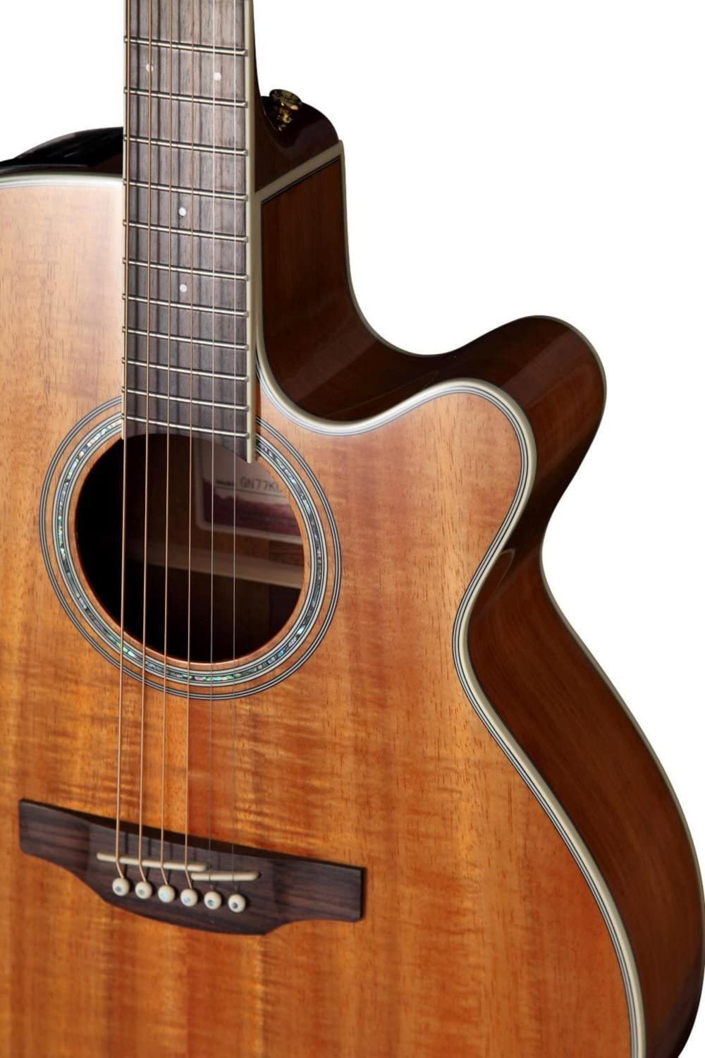 Takamine GN77KCE Mini Jumbo Acoustic-Electric Guitar Gloss Natural