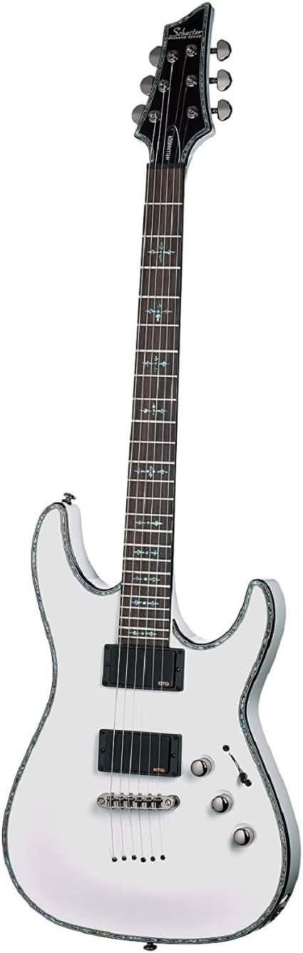 Schecter Hellraiser C-1 Electric Guitar (Gloss White)