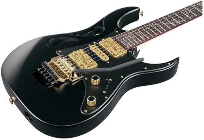 Ibanez Steve Vai Signature PIA3761 6-String Electric Guitar (Right-Handed, Onyx Black)
