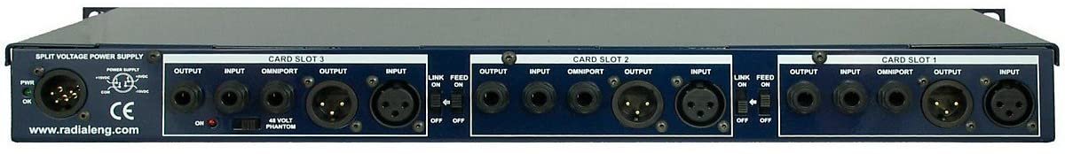Radial Engineering PowerStrip 500 Series 3-Slot Power Rack