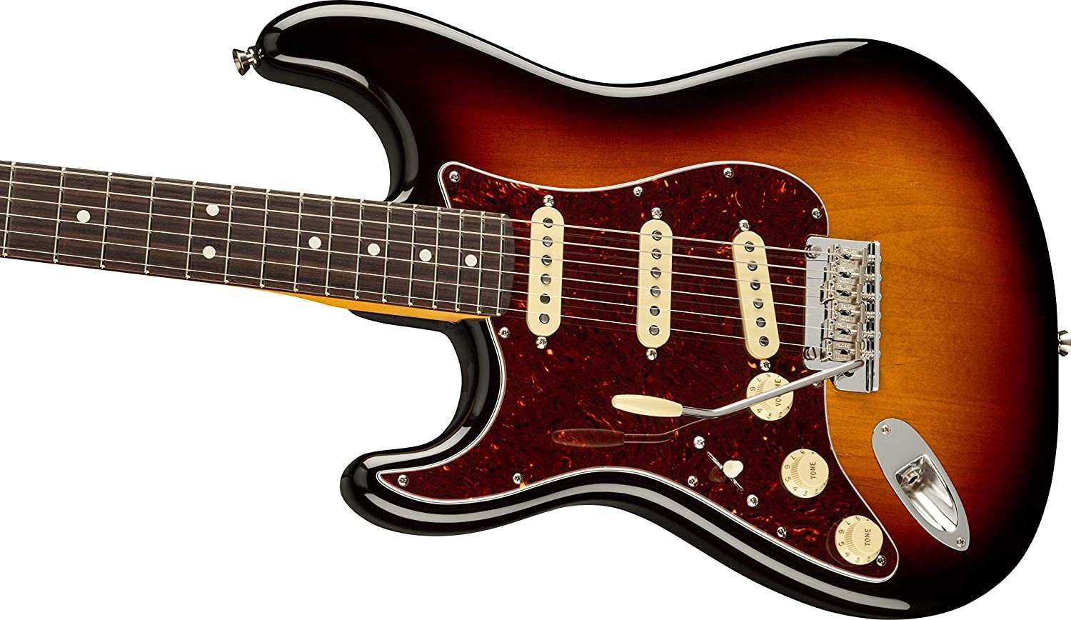 Fender American Professional II Stratocaster Left-handed - 3 Color Sunburst with Rosewood Fingerboard