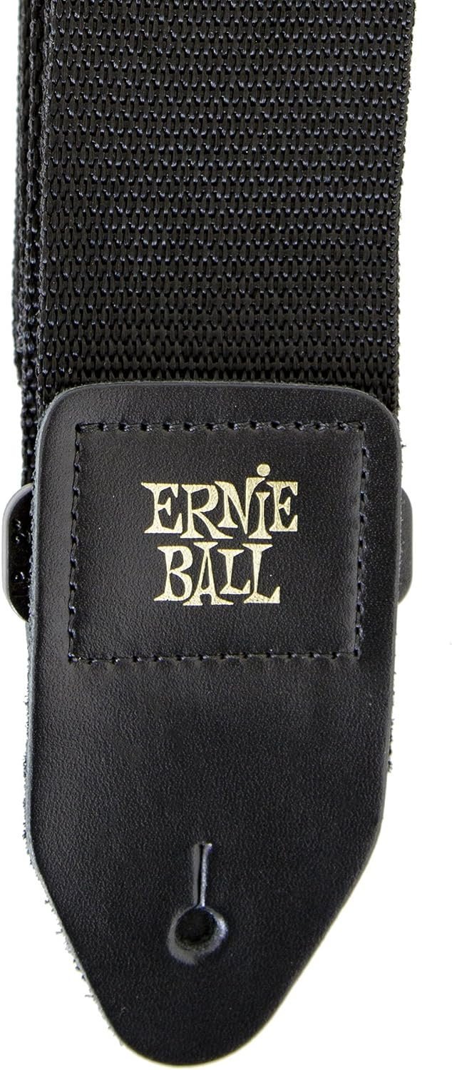 Ernie Ball Polypro Guitar Strap, Black (P04037)