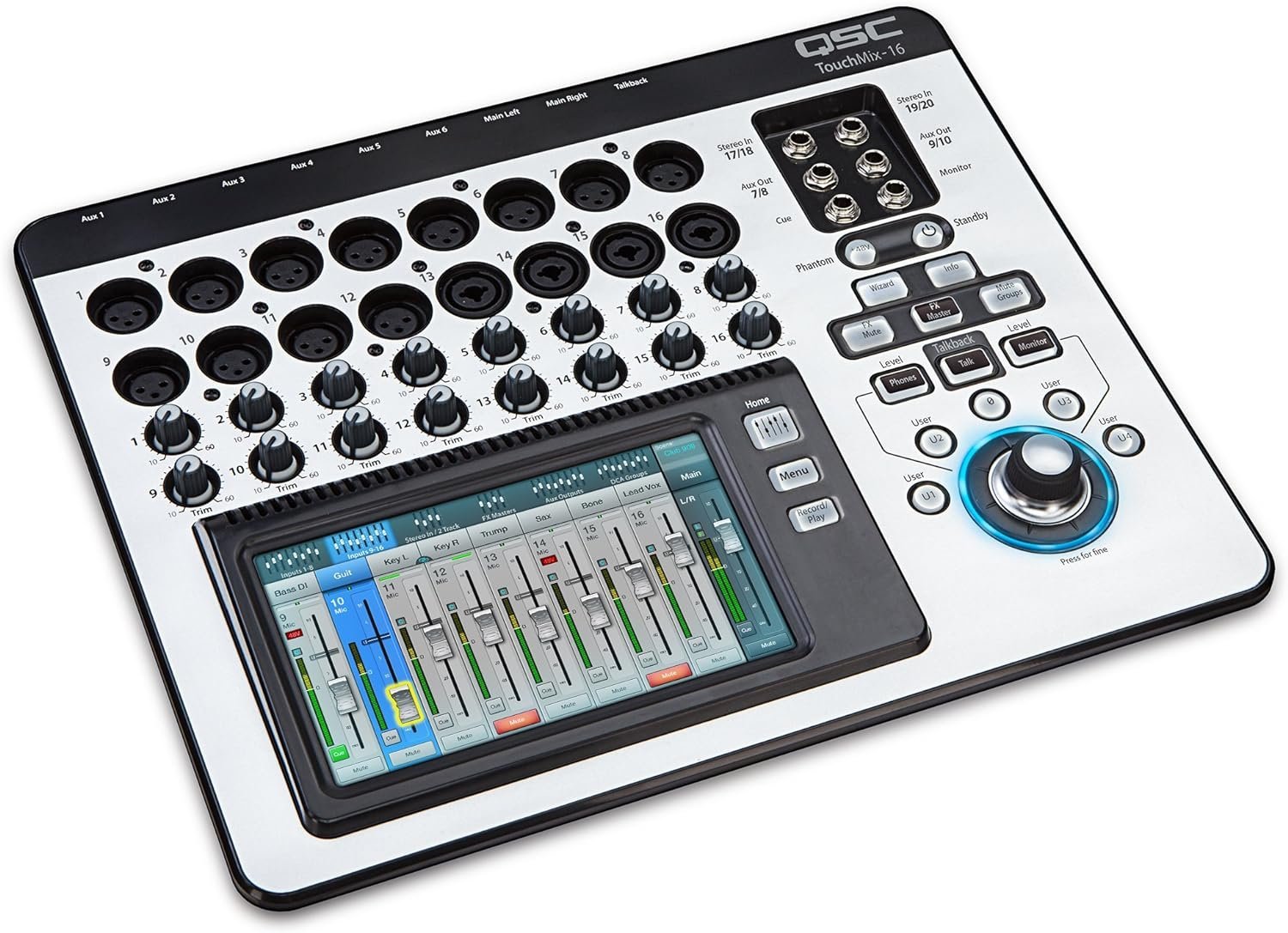 QSC TouchMix-16 Compact Digital Mixer with Bag
