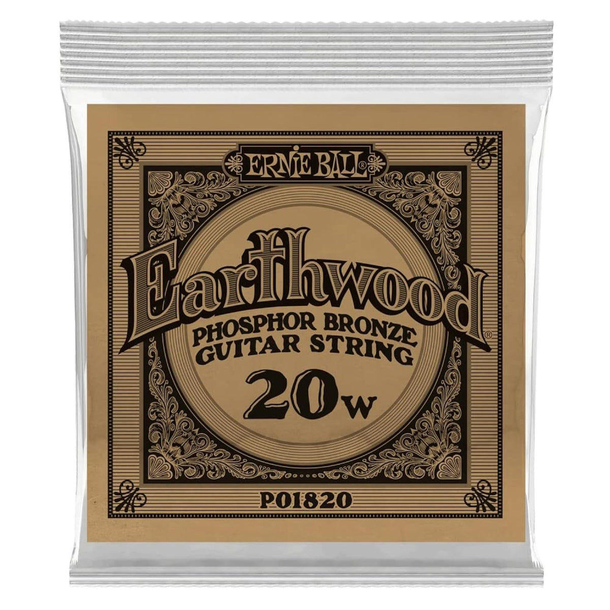 Ernie Ball .020 Phosphor Bronze Acoustic Single String (P01820)
