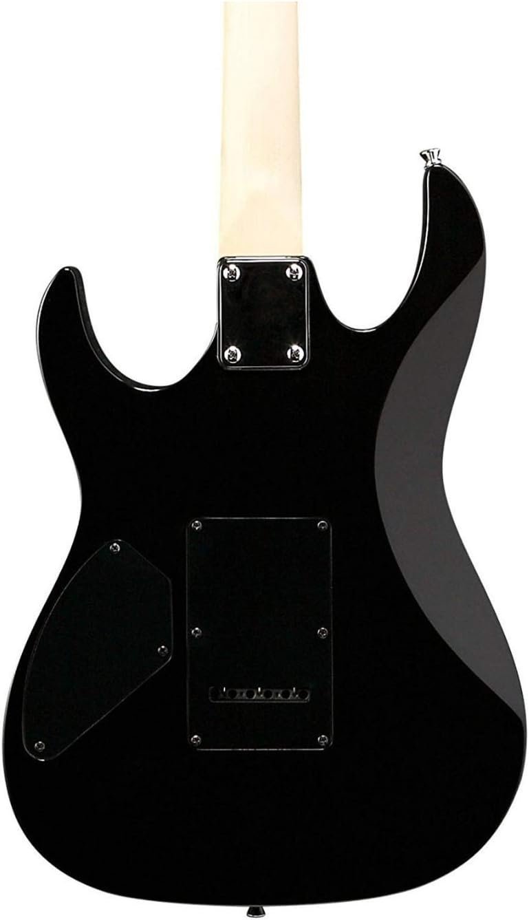 Ibanez 6 String Solid-Body Electric Guitar, Right, Transparent Green Burst (GRX70QATEB)