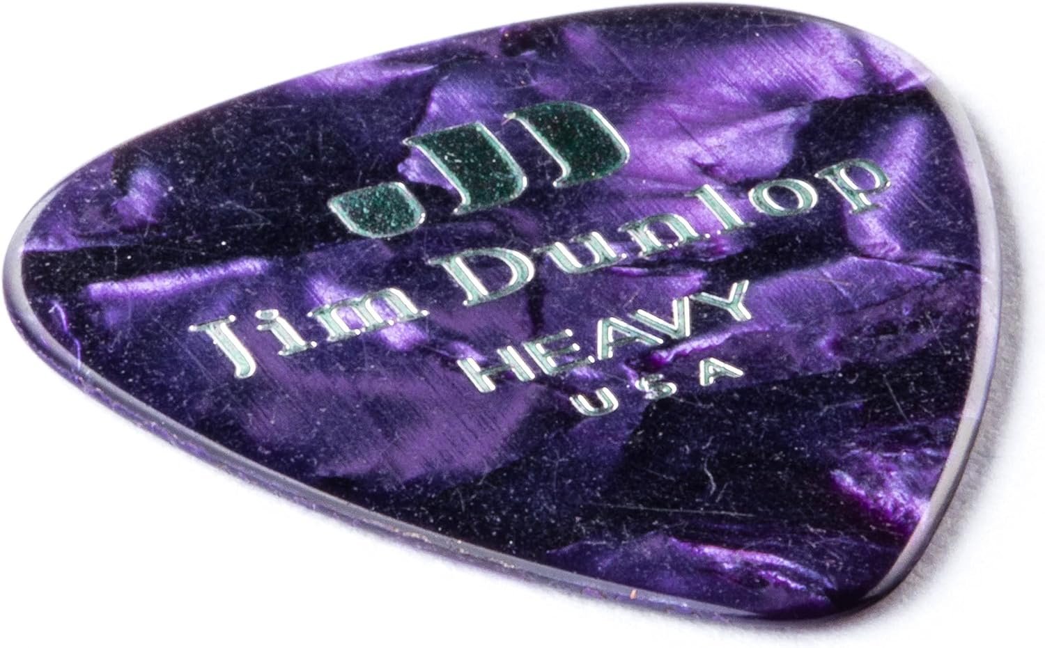 Jim Dunlop 483R13HV Genuine Celluloid, Purple Pearloid