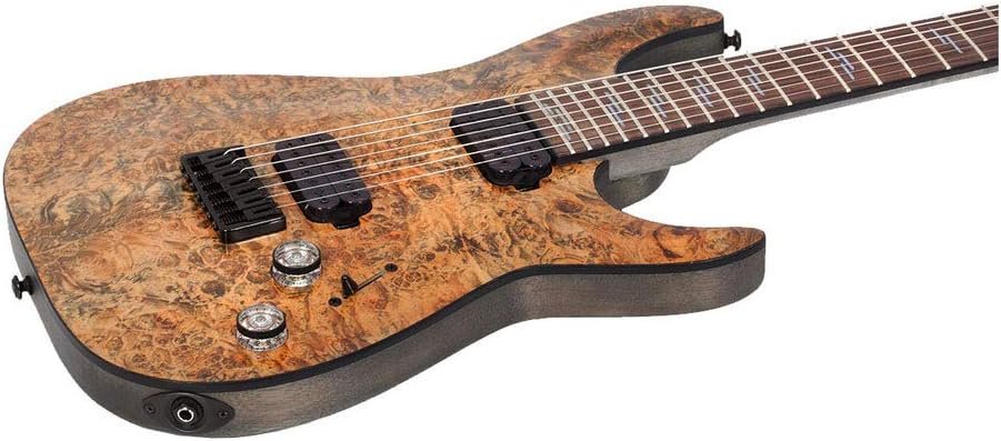 Schecter Omen Elite-7 Electric Guitar - Charcoal