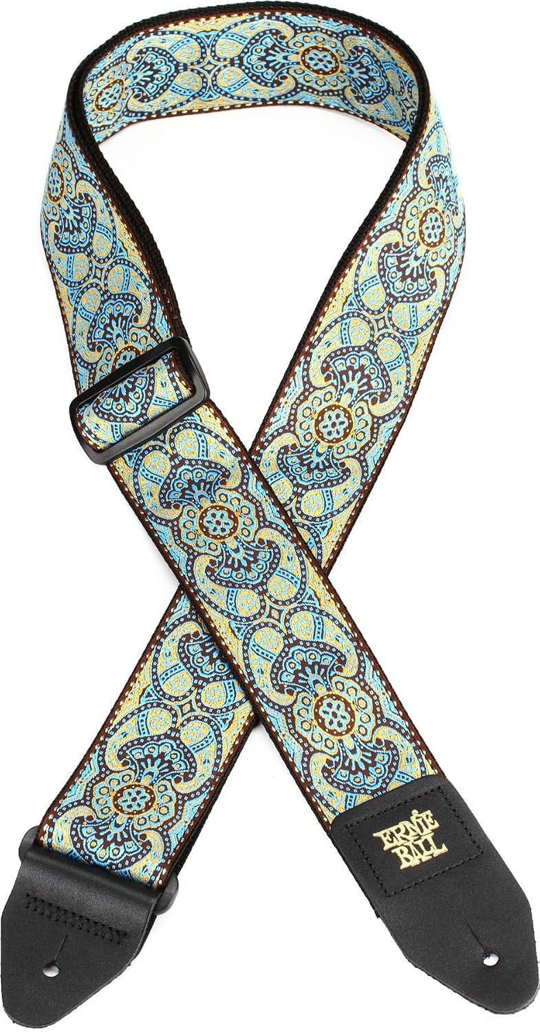 Ernie Ball Jacquard Guitar Strap, Imperial Paisley (P04098)