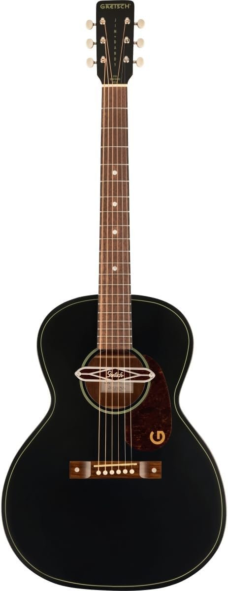 Gretsch Jim Dandy Deltoluxe Concert Acoustic-electric Guitar - Black