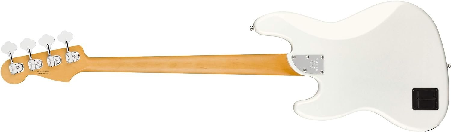 Fender American Ultra Jazz Bass, Arctic Pearl, Rosewood Fingerboard