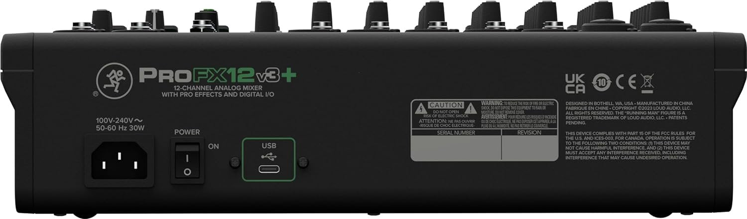 Mackie ProFX12v3+ 12-channel Mixer