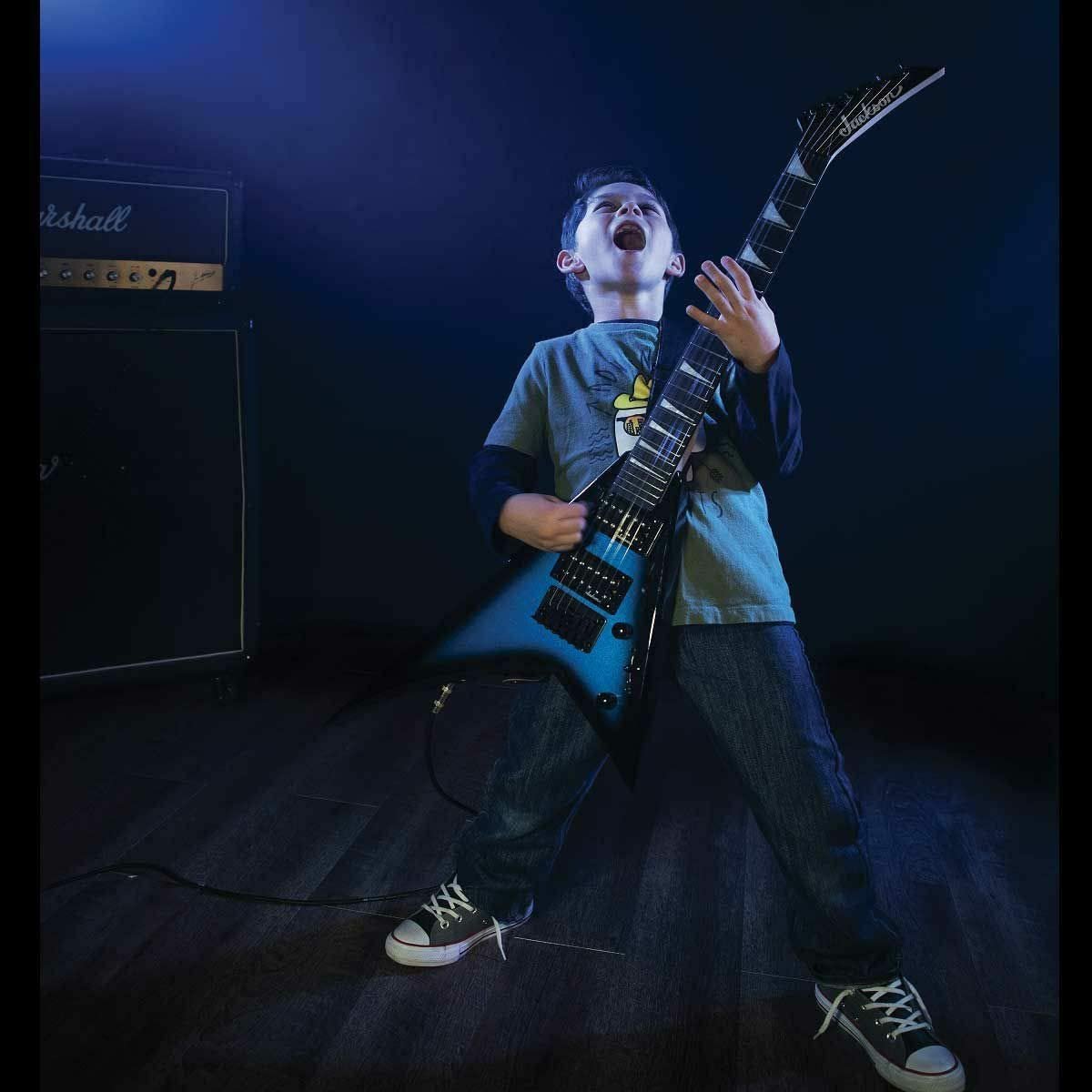 Jackson JS Series RR Minion JS1X, Amaranth Fingerboard, Satin Black Electric Guitar