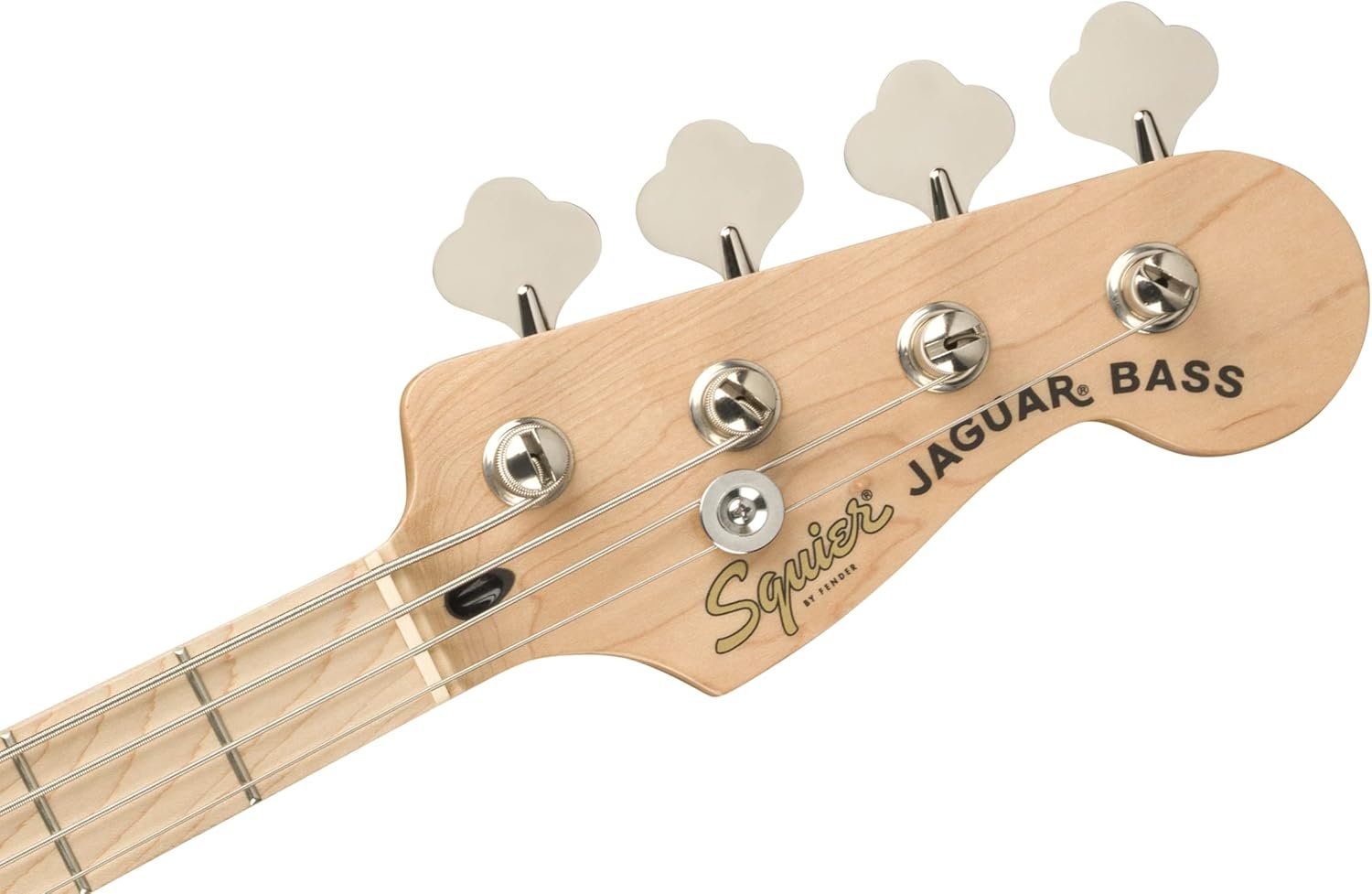 Squier Affinity Series Jaguar Bass, Black, Maple Fingerboard