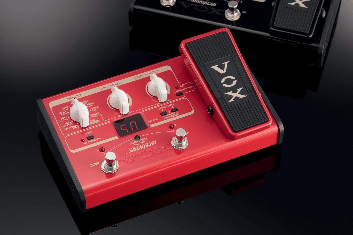 VOX StompLab 2B Multi-Effects Modeling Pedal with Expression for Bass Guitar