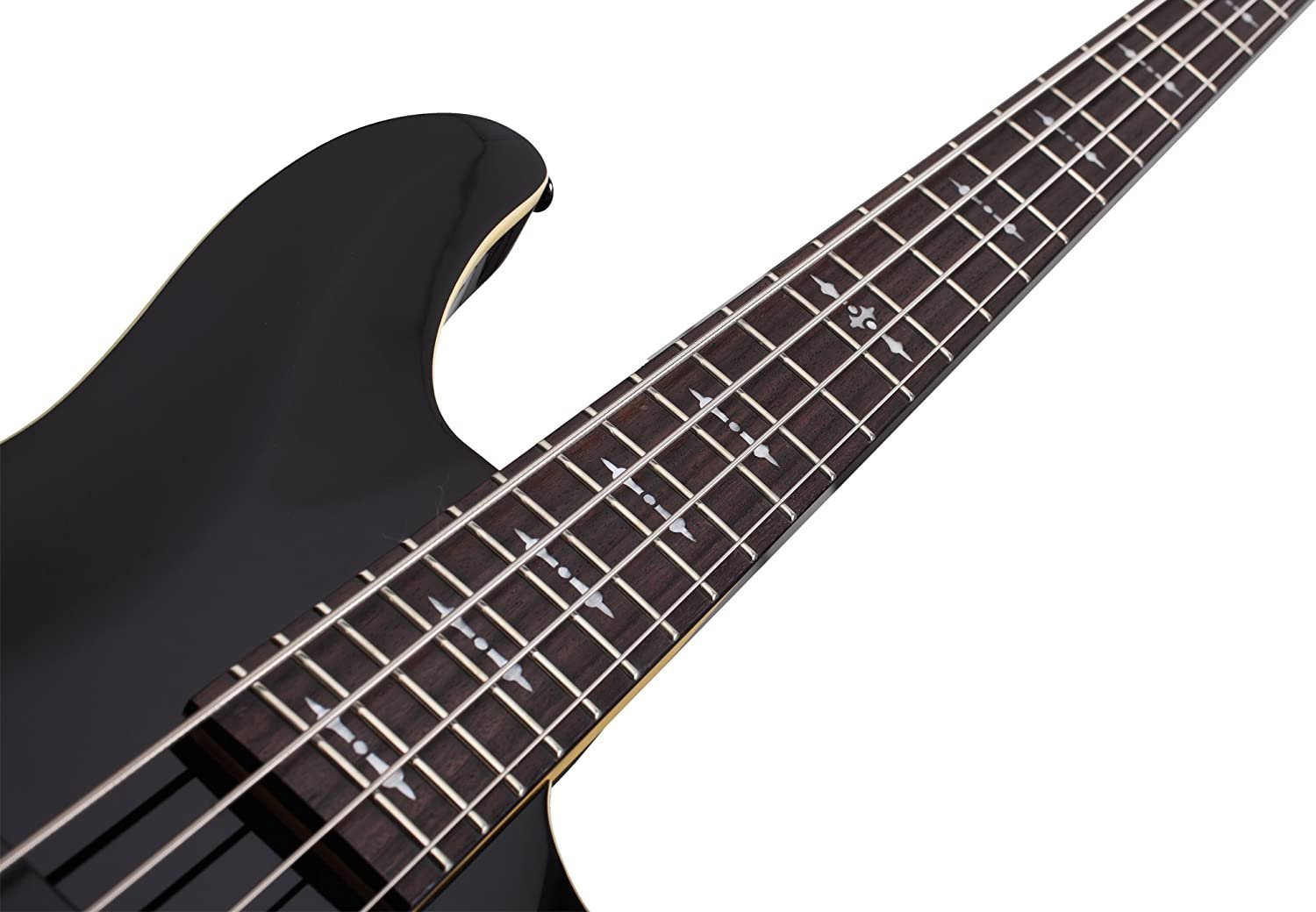 Schecter OMEN-4 4-String Bass Guitar, Black