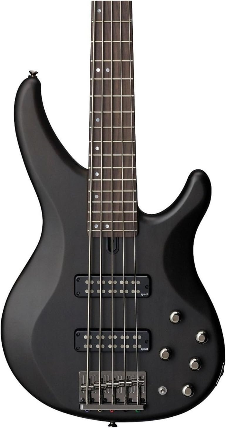 Yamaha TRBX505 5-String Electric Bass Guitar, Translucent Black