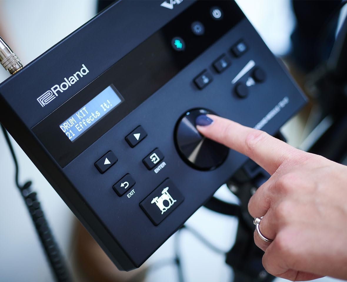 Roland VQD106 Quiet Drum Kit with TD-07 Sound Module