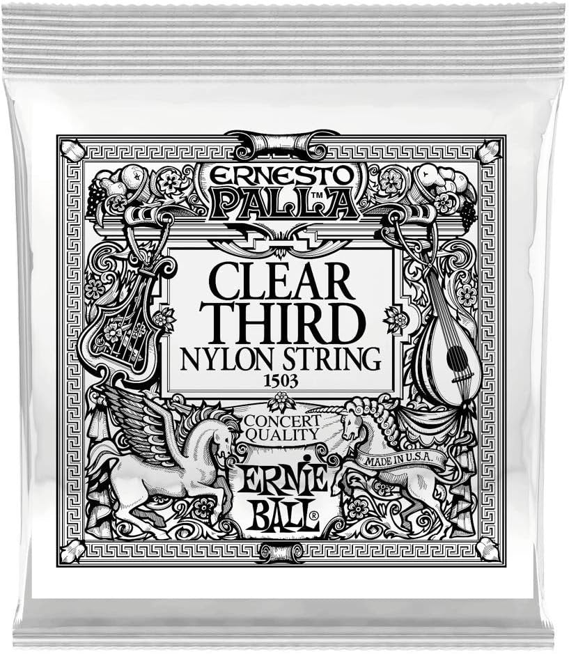 Ernie Ball Ernesto Palla Clear Third Nylon String