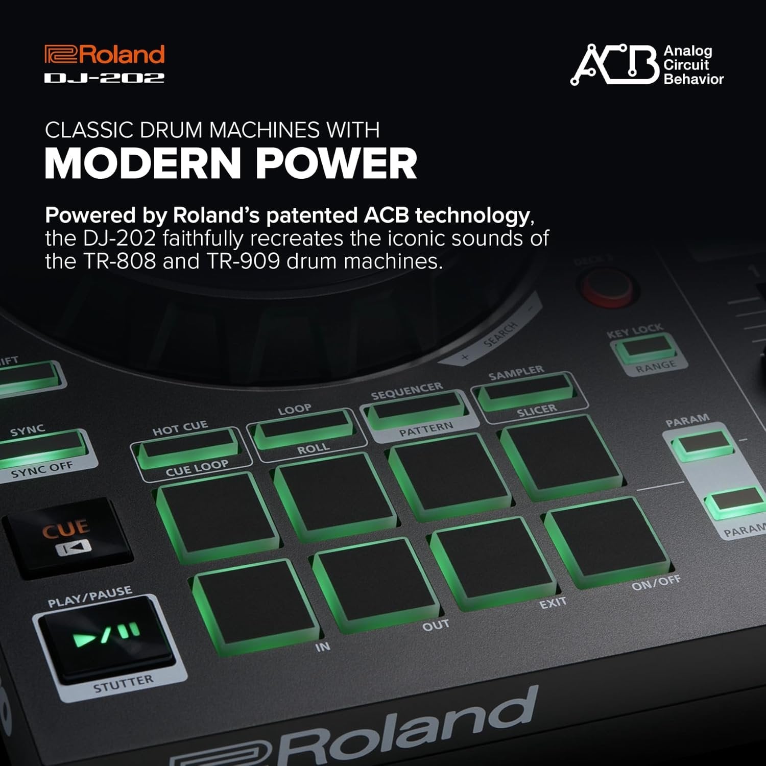 Roland DJ-202 Compact DJ Controller