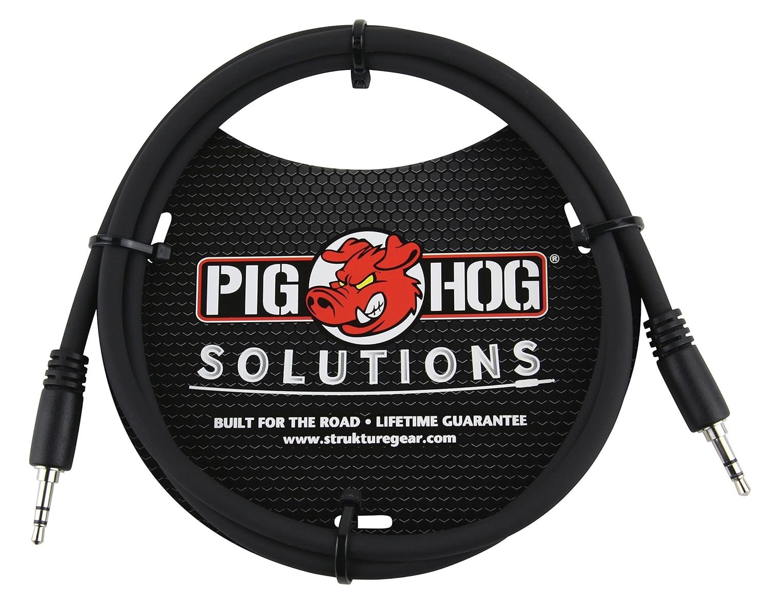 Pig Hog PX-T3503 3.5mm TRS Instrument Cable, 3 Feet