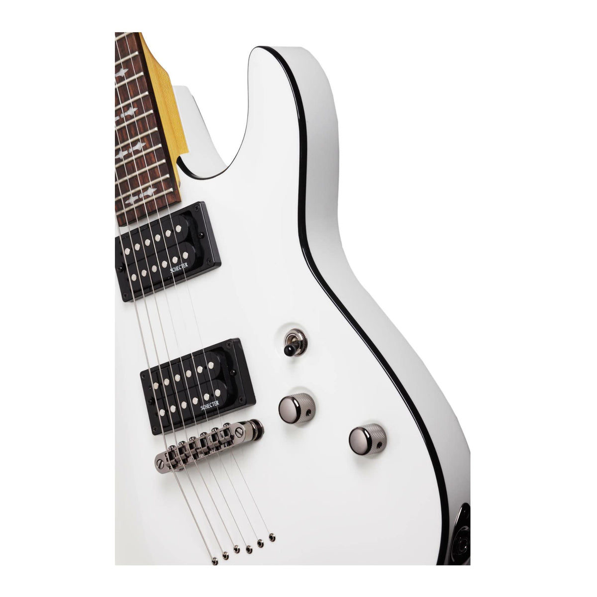 Schecter Omen-6 Electric Guitar - Vintage White