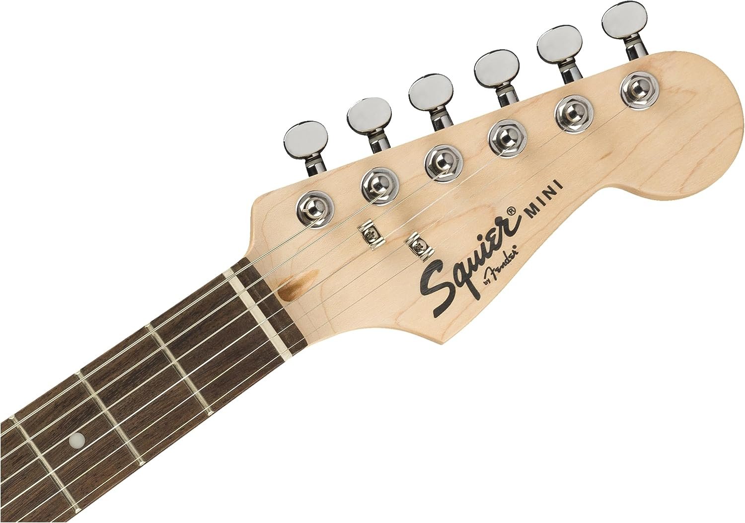 Squier Mini Stratocaster Electric Guitar, Black, Laurel Fingerboard