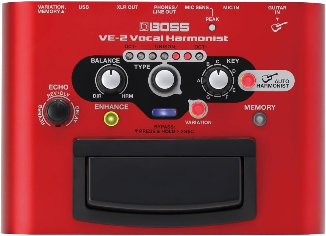 Boss VE-2 Vocal Harmonist Effects Processor
