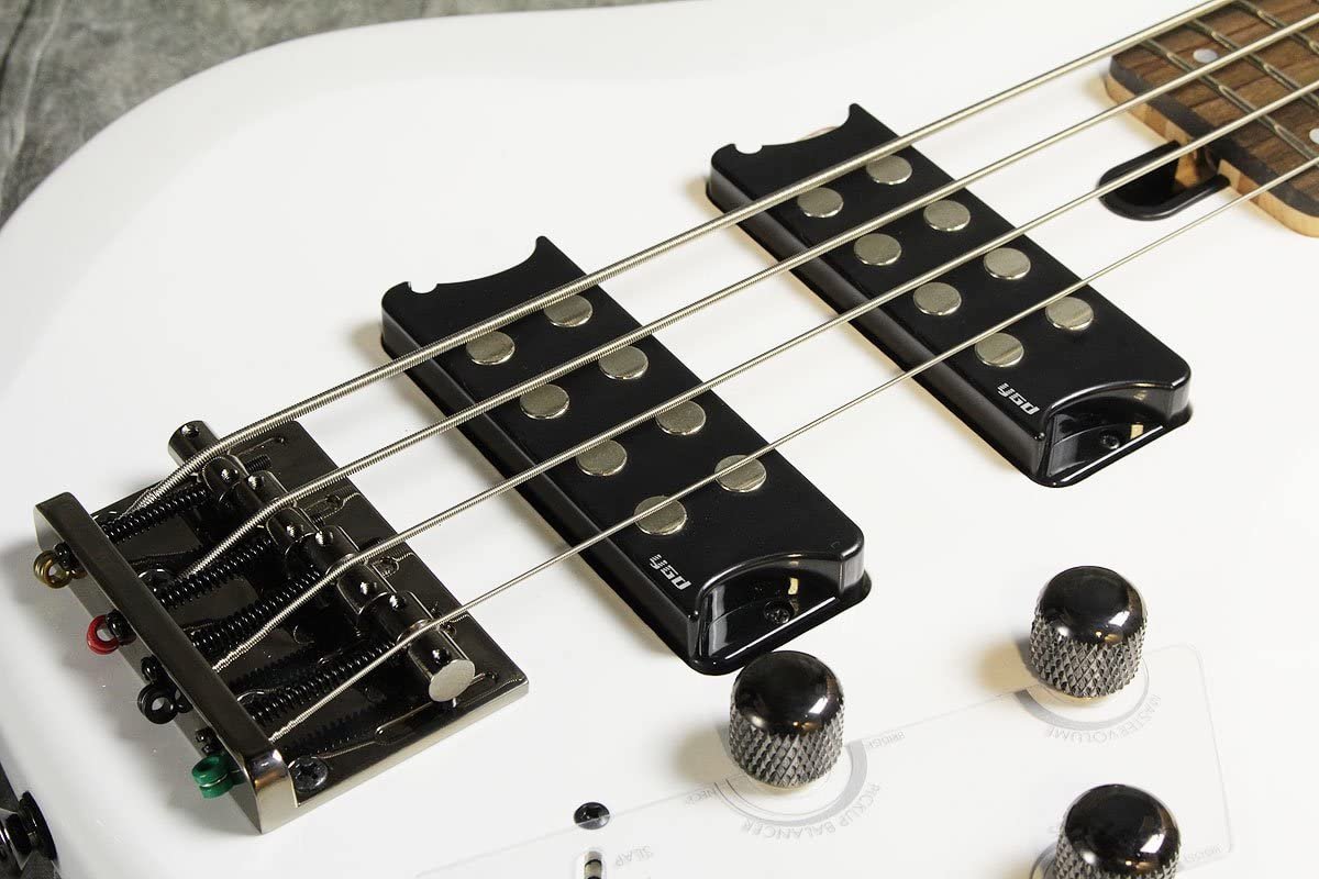 Yamaha 4 String Bass Guitar, Right Handed, White, (TRBX304 WH)