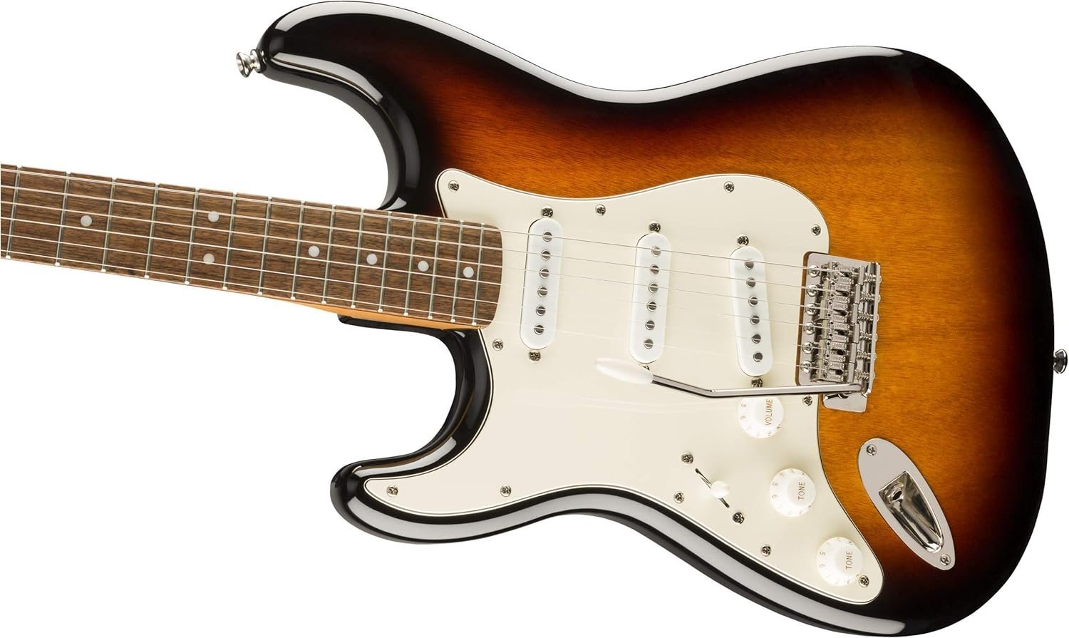 Squier Classic Vibe 60s Stratocaster Electric Guitar, with 2-Year Warranty, 3-Color Sunburst, Laurel Fingerboard, Left-Handed