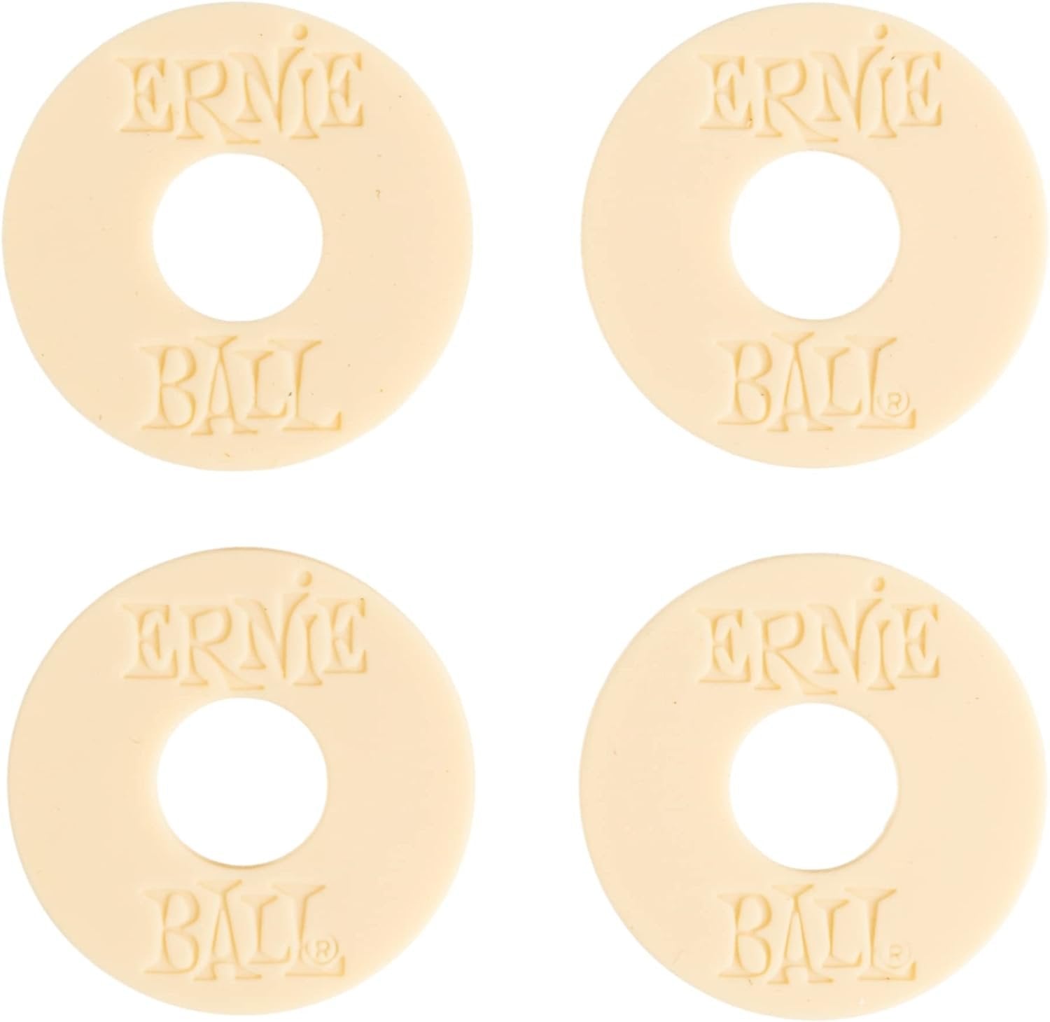 Ernie Ball Strap Blocks, Cream (P05624)