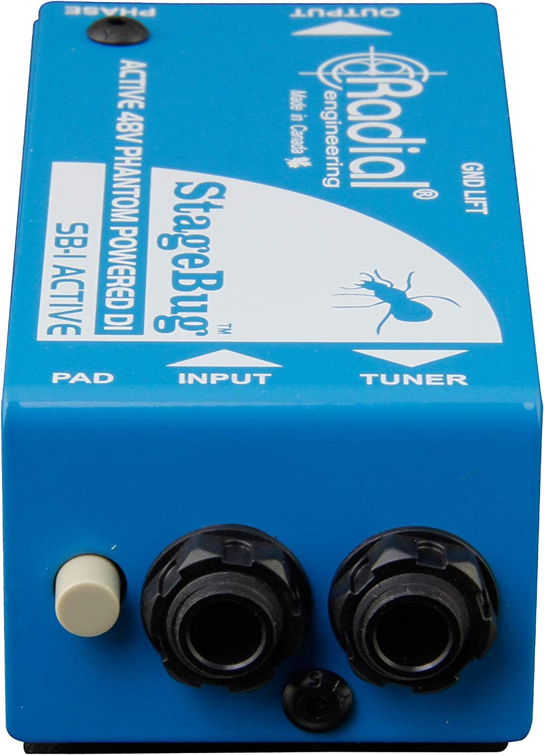 Radial StageBug SB-1 1-Channel Active Instrument Direct Box