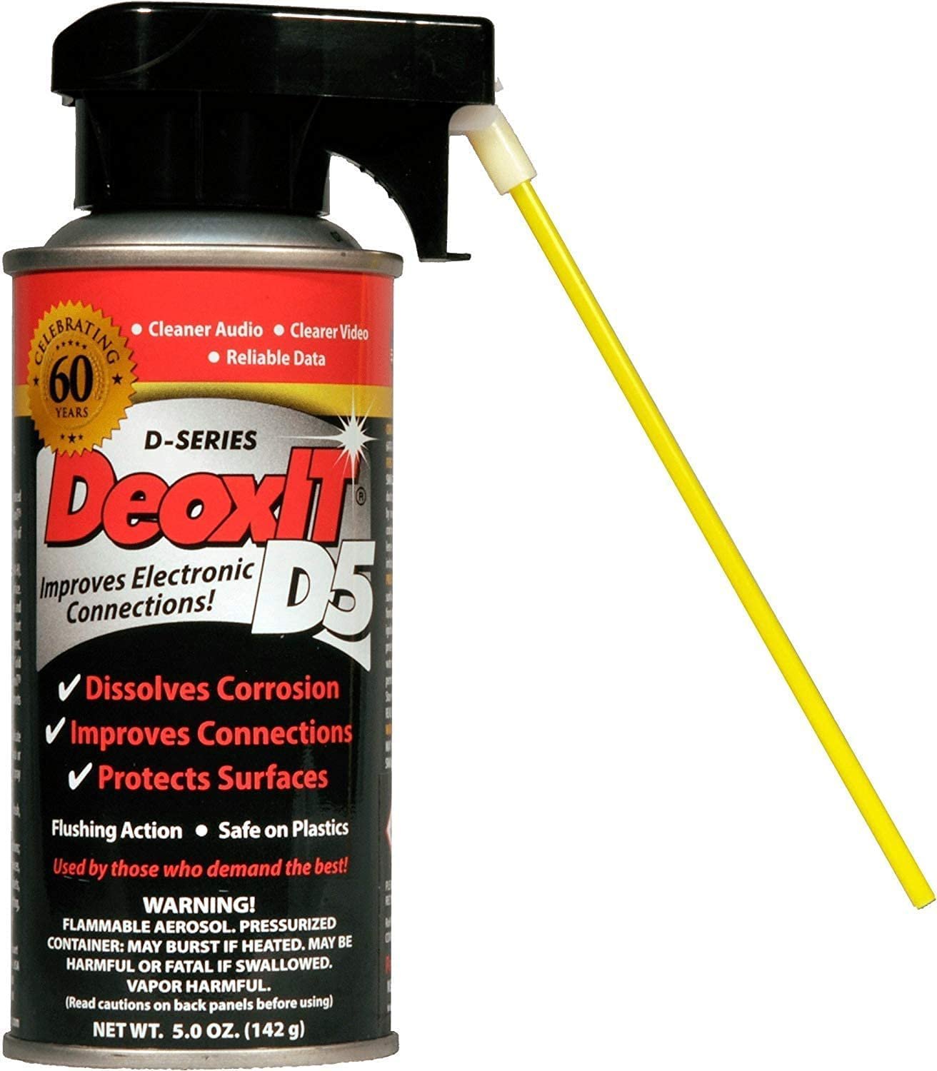 CAIG Laboratories, DeoxIT D5S6 Contact Cleaner + F5S-H6 FaderLube Bundle
