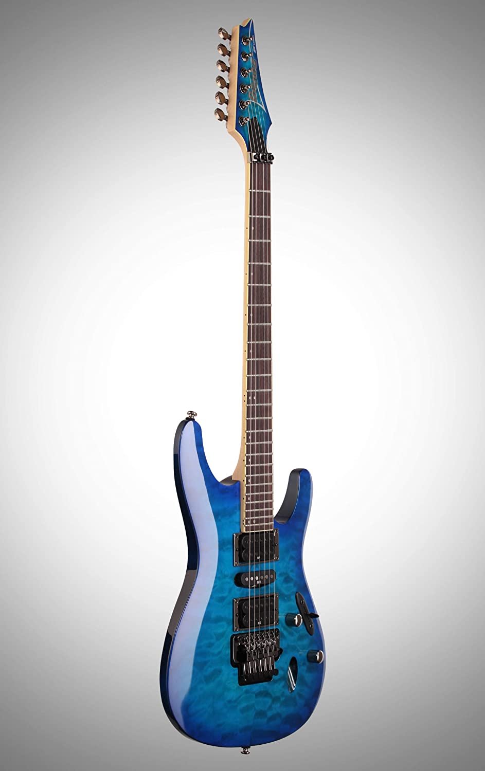 Ibanez S670QM S Series Electric Guitar Sapphire Blue