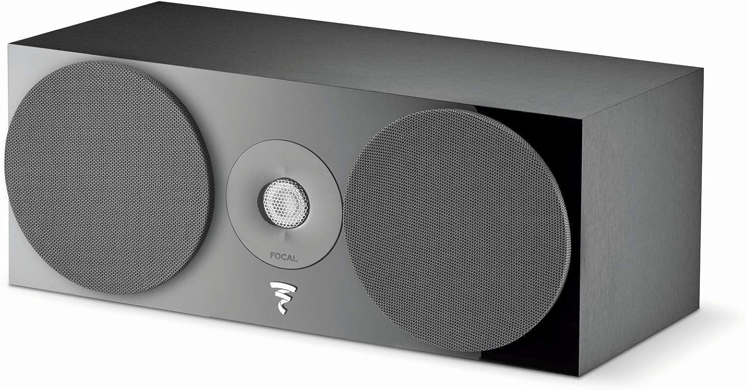 Focal Chora Center 2-Way Sealed Center Loudspeaker, Black