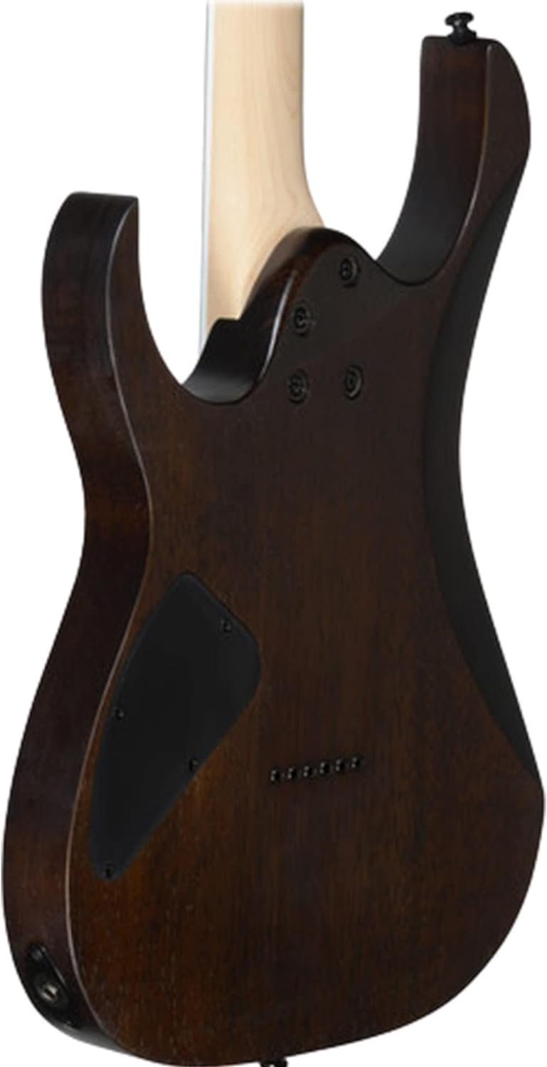 Ibanez GRG 6 String Solid-Body Electric Guitar, Right, Walnut Flat, Full (GRG121DXWNF)