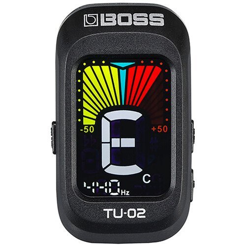 BOSS TU-02 Clip-On Backlit Tuner