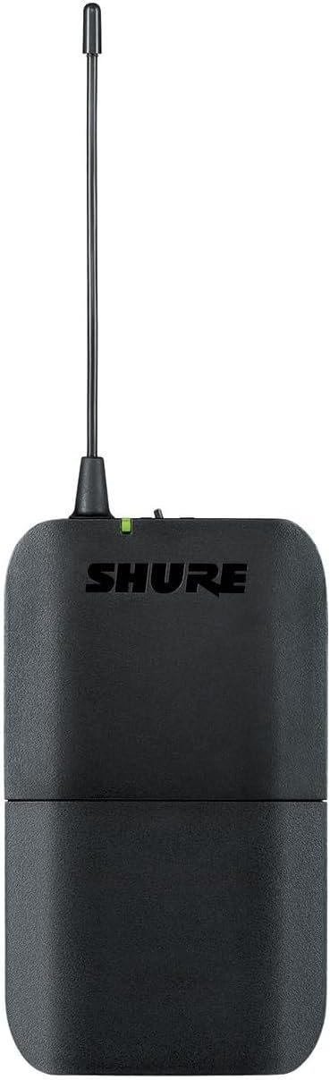 Shure BLX14/CVL UHF Wireless Microphone System - Perfect for Interviews, Presentations, Theater - 14-Hour Battery Life, 300 ft Range | Includes CVL Lavalier Mic, Single Channel Receiver | H10 Band