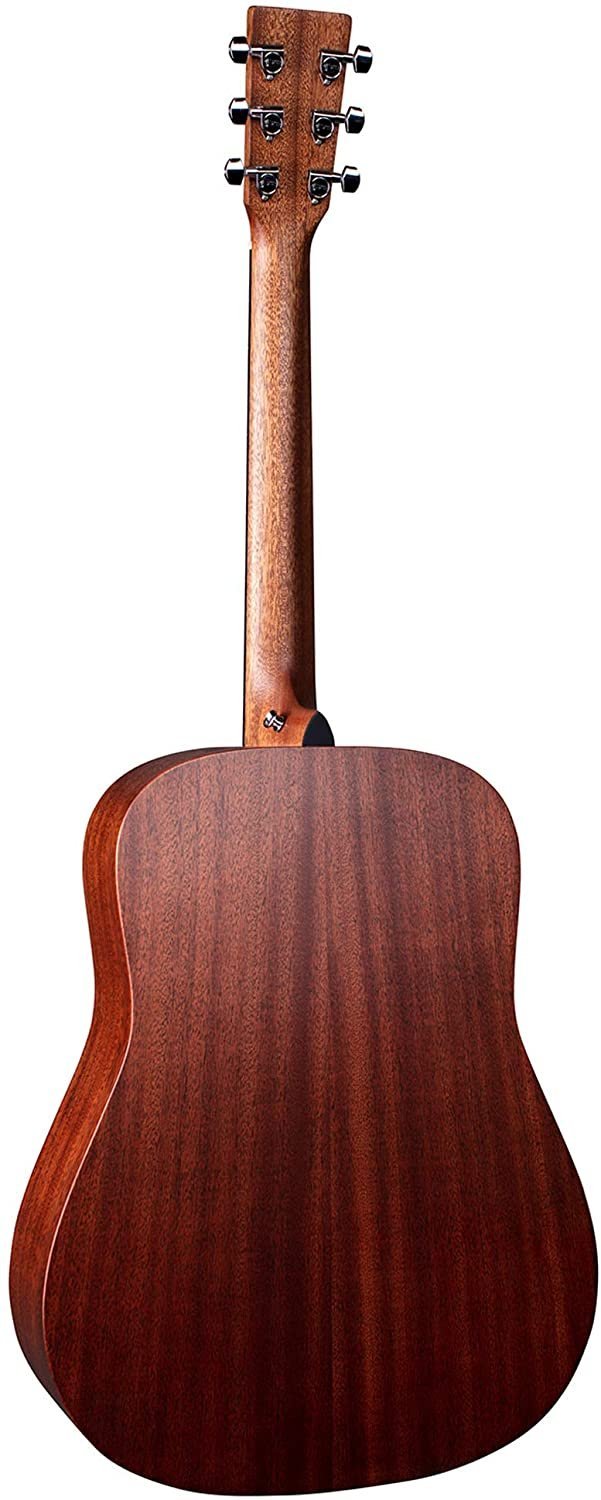 Martin Guitar Road Series D-10E Acoustic-Electric Guitar with Gig Bag, Sapele Wood Construction, D-14 Fret and Performing Artist Neck Shape with High-Performance Taper