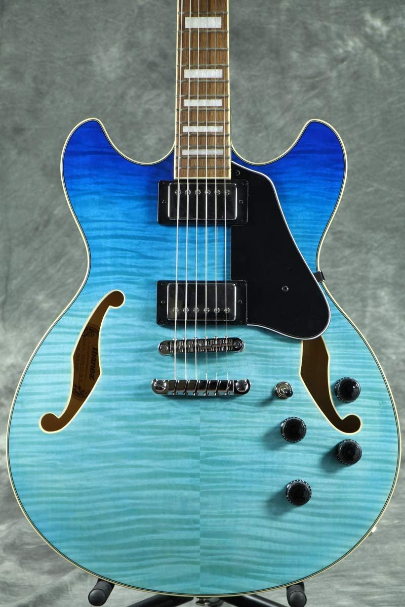 Ibanez Artcore AS73FM Semi-Hollow - Azure Blue Gradiation
